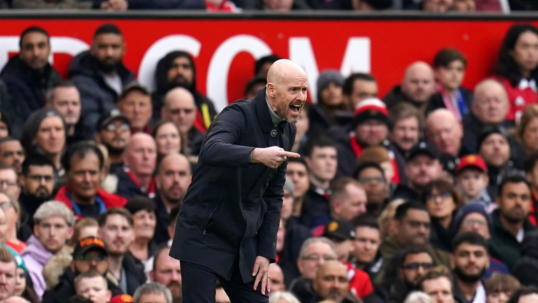 Erik Ten Hag unsatisfied with first-half performance against Leicester