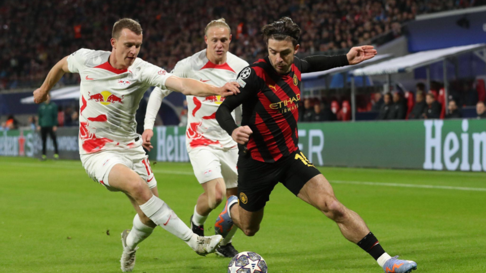 Manchester City held to a draw by Leipzig