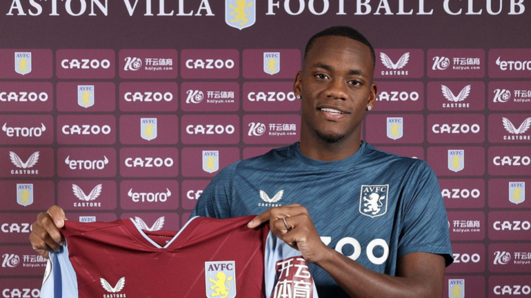 Aston Villa announce the signing of a Jhon Duran