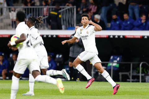 Alvaro Rodriguez snatched a draw for Real Madrid