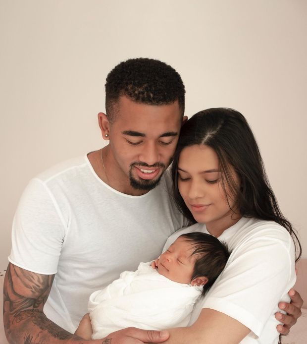 Arsenal star Gabriel Jesus reportedly splits from girlfriend 8 months after  having baby - Pulse Sports Nigeria