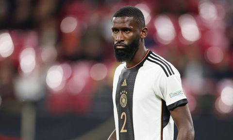 Rudiger in action for Germany