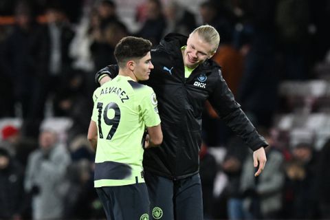 Alvarez and Erling Haaland