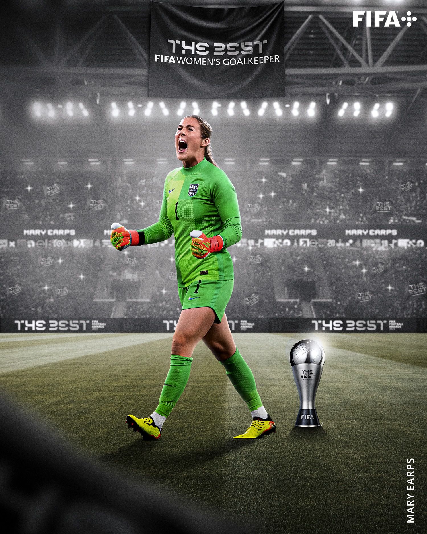 Man United Mary Earps Wins FIFA The Best Women's Goalkeeper Award ...